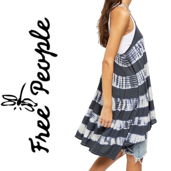 We The Free Tie Dye Seashell Tunic - Picture 6 of 7